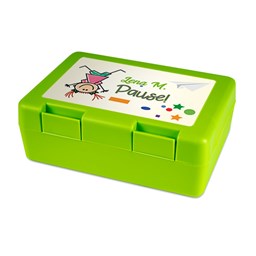 Toon details voor SUBLI Lunchbox lichtgroen - formaat 185 x 128 x 65 mm. Afbeelding van SUBLI Lunchbox lichtgroen - formaat 185 x 128 x 65 mm.